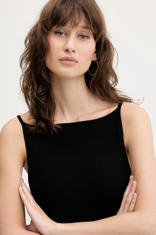 Top Abercrombie & Fitch μαύρο KI150.5209.900