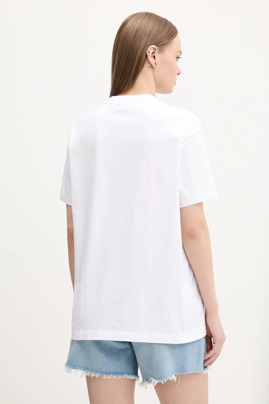 Odzież Abercrombie & Fitch t-shirt bawełniany KI157.5237.100 biały