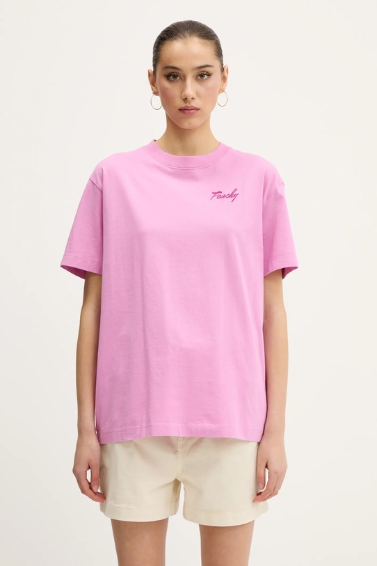 Îmbrăcăminte Abercrombie & Fitch tricou din bumbac KI157.5241.625 roz