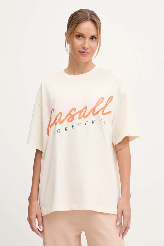 Casall t-shirt rilassato beige 25010.