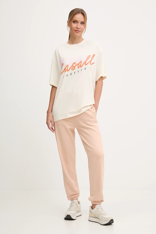 Casall t-shirt 25010. beige AW25