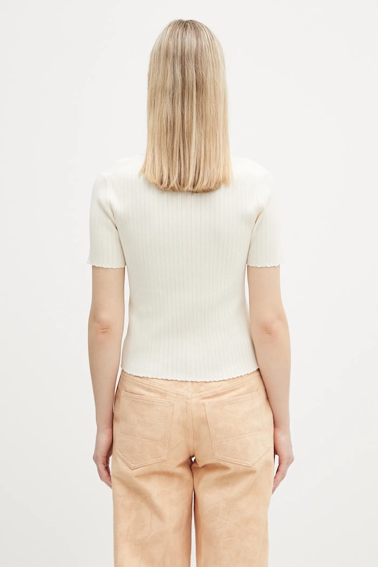 Odzież Kenzo sweter FF52PU4983CW.02 beżowy