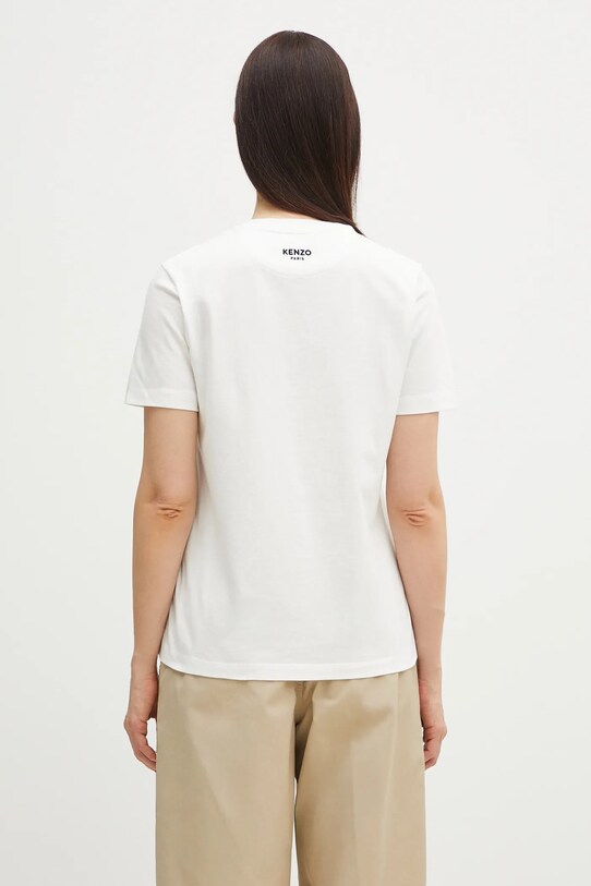 Îmbrăcăminte Kenzo tricou din bumbac FF52TS1504SG.02 alb