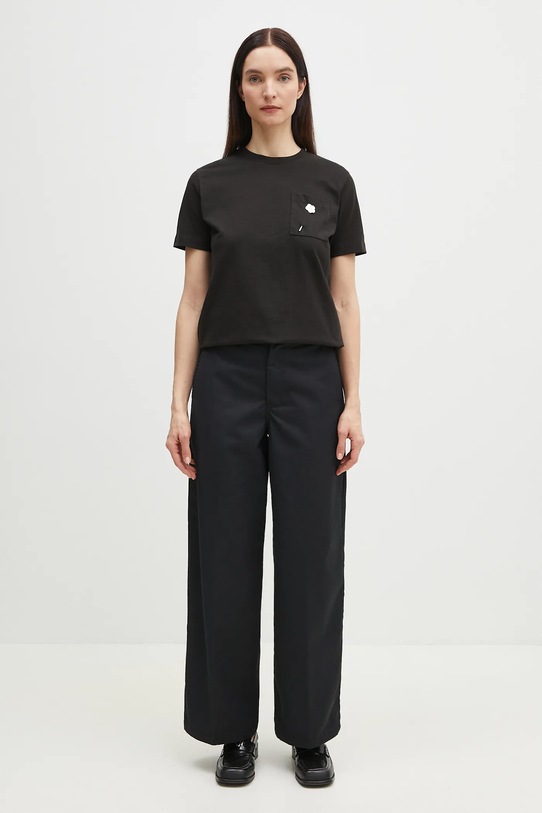 Kenzo t-shirt bawełniany FF52TS1504SG.99J czarny