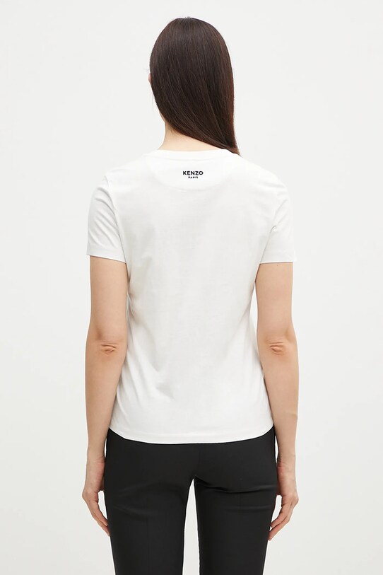 Odzież Kenzo t-shirt bawełniany Pop FF52TS1674SO.02 biały