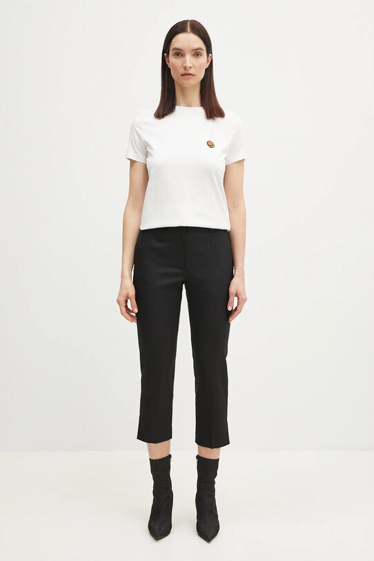 Kenzo t-shirt bawełniany Pop FF52TS1674SO.02 biały