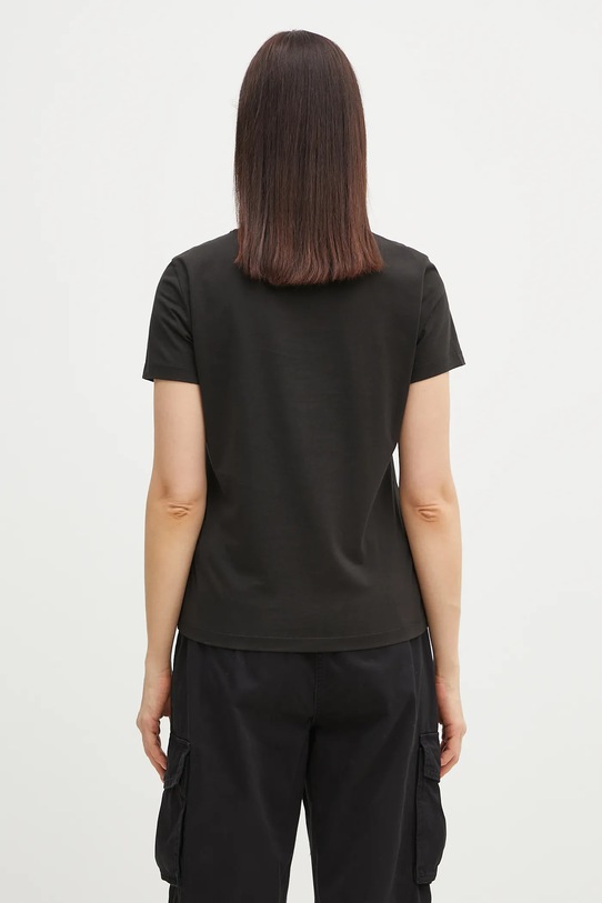 Ρούχα Βαμβακερό μπλουζάκι Kenzo Pop FF52TS1674SO.99J μαύρο