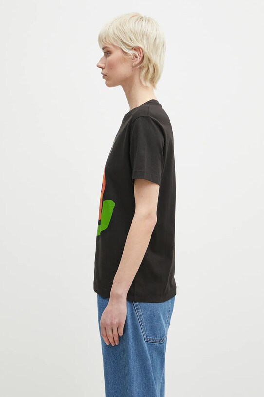 Kenzo t-shirt bawełniany FF52TS1684SO.99J czarny SS25