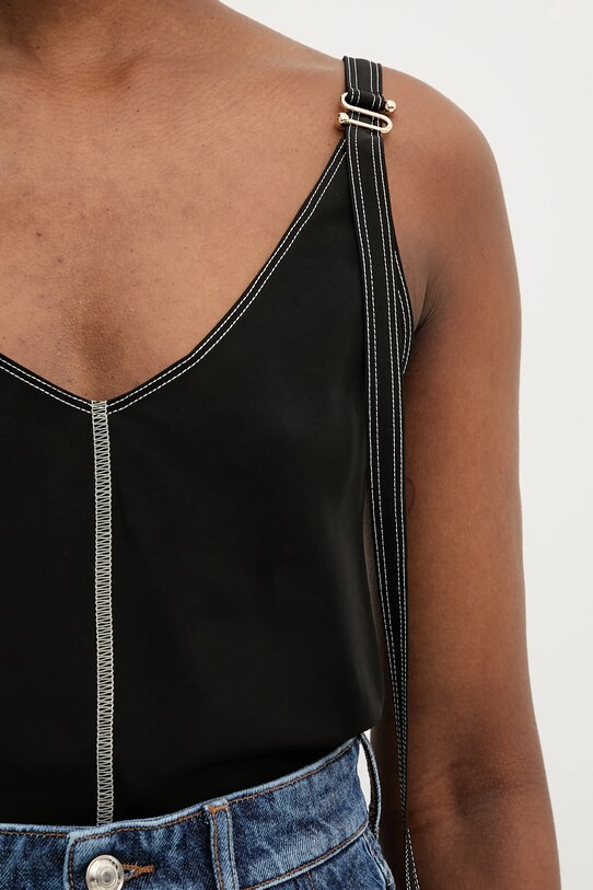 Sportmax top Waser nero 2512161032600