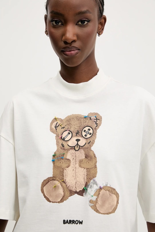 Barrow t-shirt bawełniany biały S5BWWOTH153