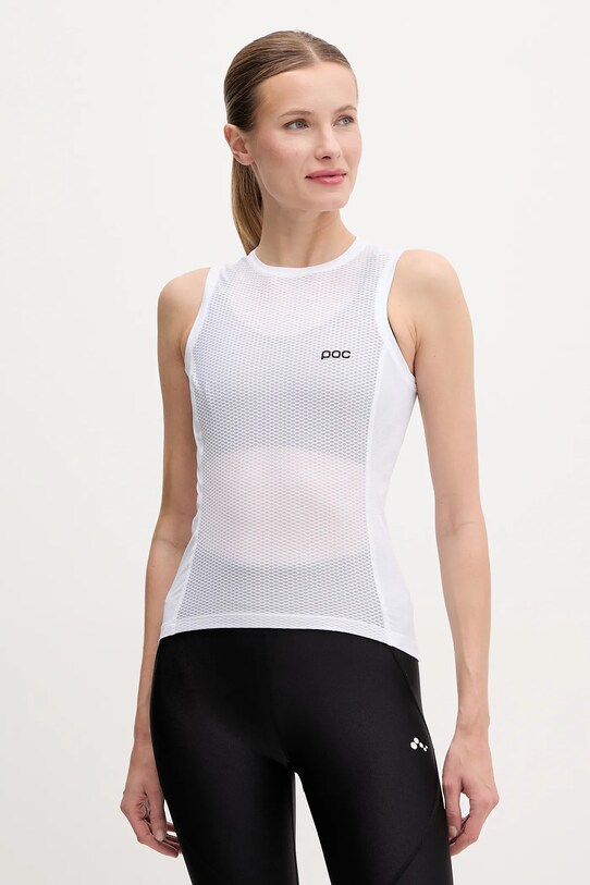 POC top de ciclism Essential uni alb 53308