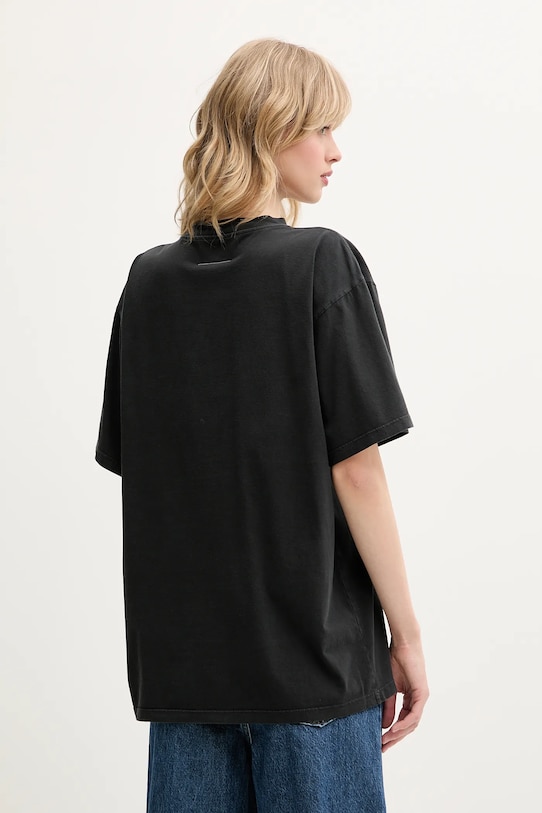 Odzież MM6 Maison Margiela t-shirt bawełniany S62GD0202.M20115.900 czarny