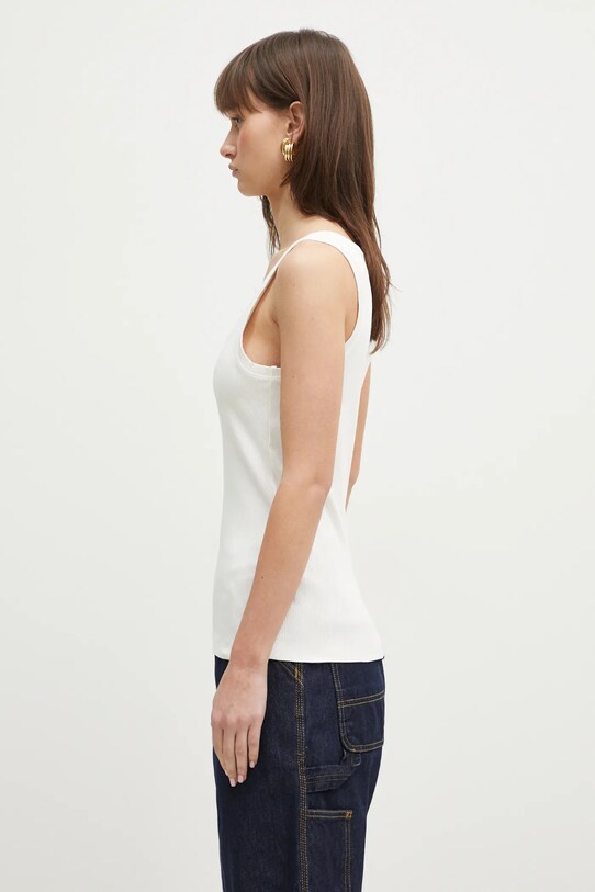 Top Anine Bing Alessia Tank A.08.10316 bílá SS25