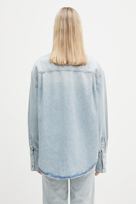 Одяг Джинсова сорочка Anine Bing Dante Shirt A.07.10239 блакитний