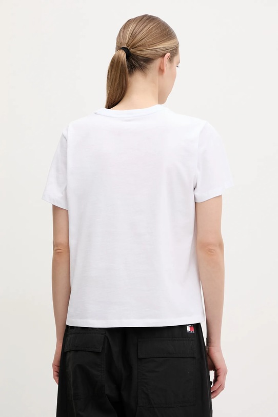 Odzież Rossignol t-shirt bawełniany Waterfall RLNWY13 biały