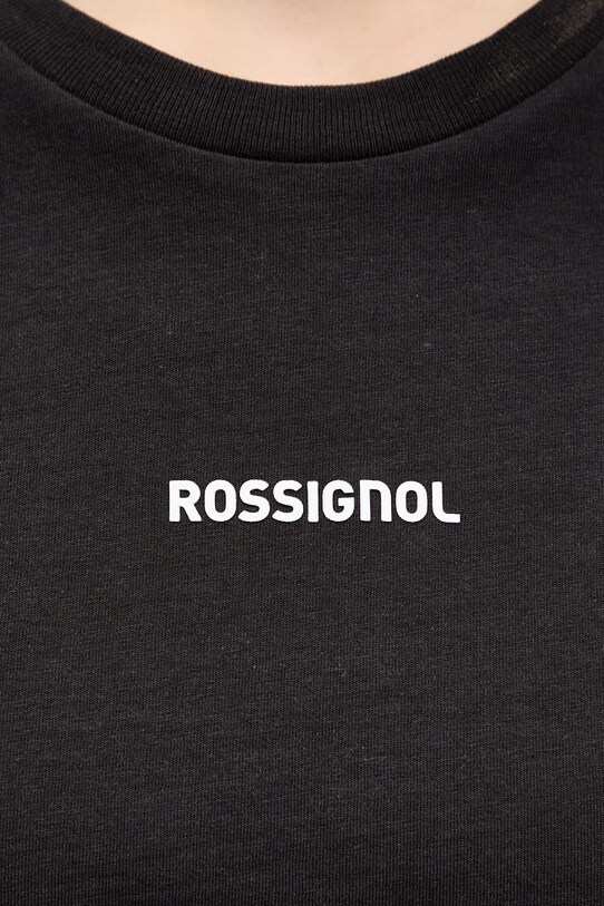 Rossignol t-shirt bawełniany Presset RLNWY14 czarny