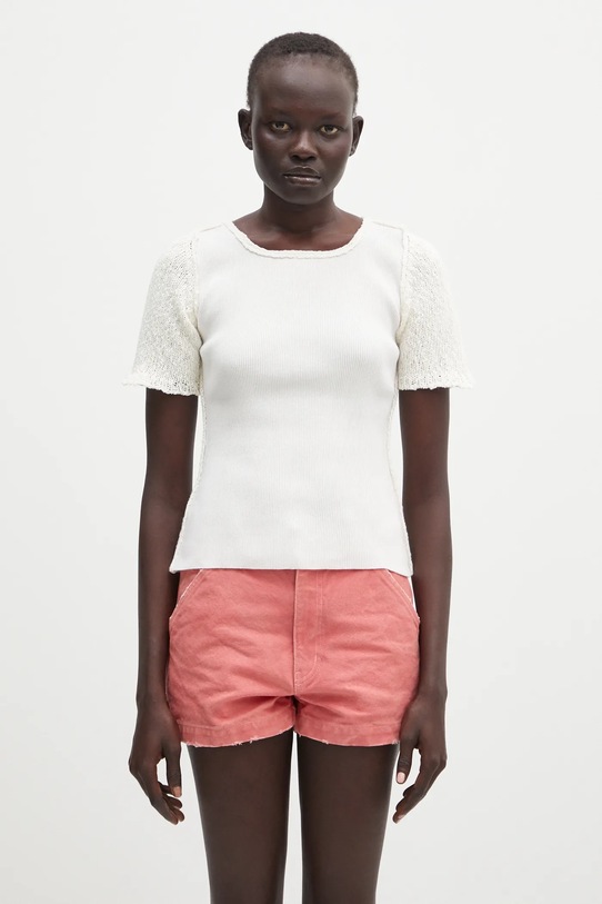 Tričko Our Legacy Inverse Roundneck ostatné béžová W2253IB