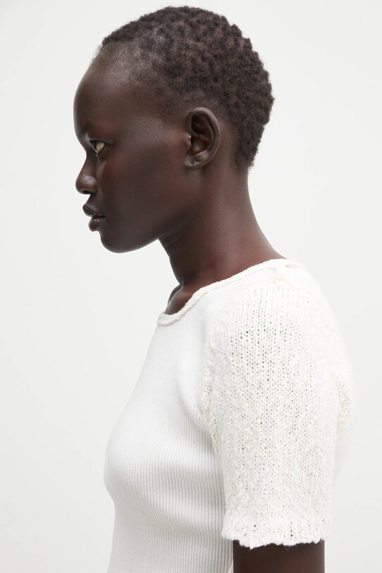 Tričko Our Legacy Inverse Roundneck béžová W2253IB