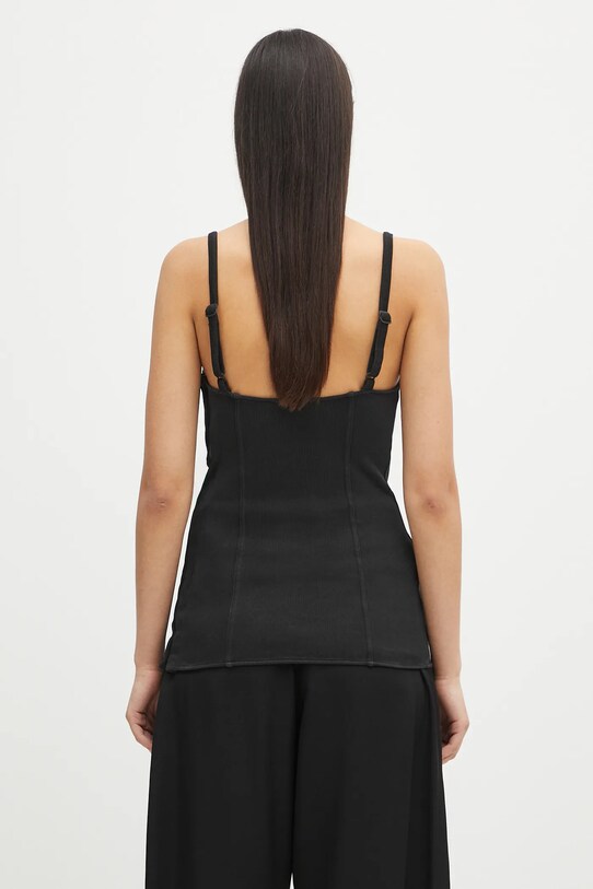 Clothing Our Legacy cotton top Cami Tank W2256CW black