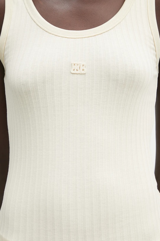 Wales Bonner top Groove beżowy WS25JE42.JE23.099