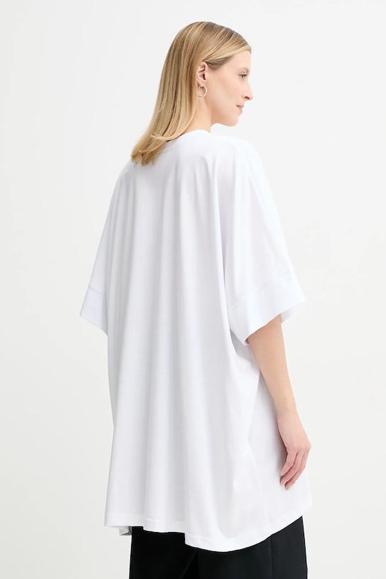 Îmbrăcăminte MMC STUDIO tricou din bumbac LE.MADAME alb