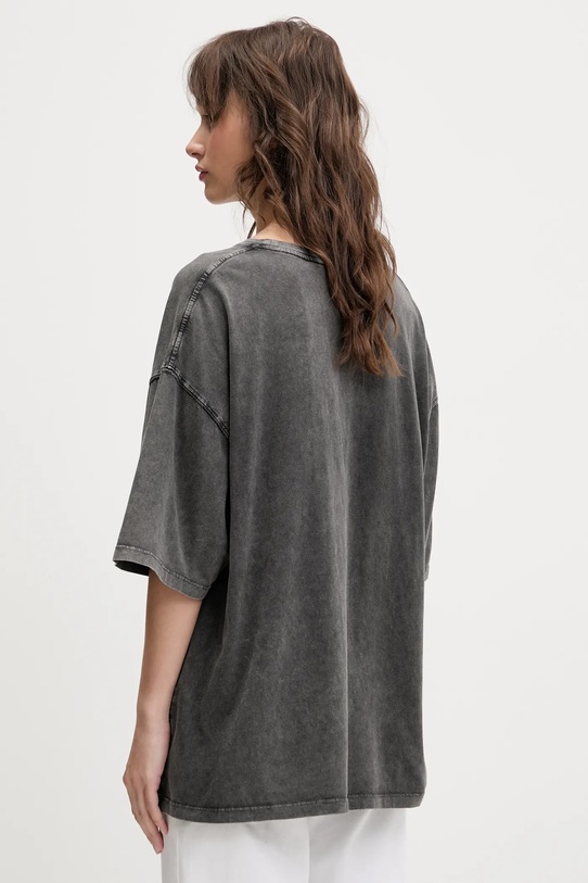 Ρούχα Βαμβακερό μπλουζάκι Bimba Y Lola 251BR7402.10035 γκρί