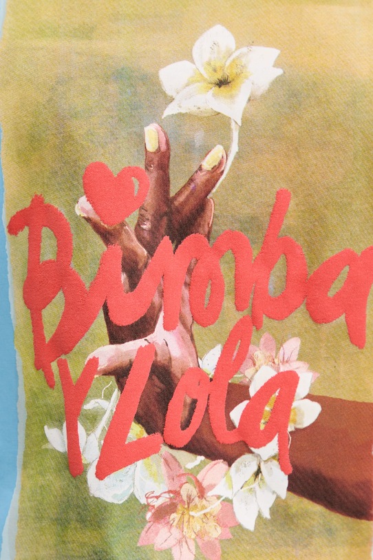 Bimba Y Lola tricou din bumbac 251BR7402.10100 bej