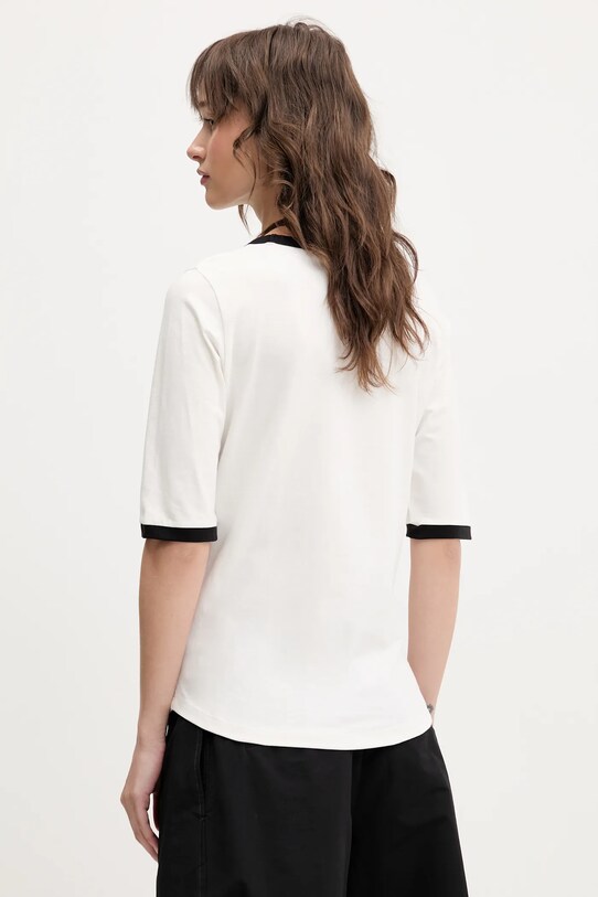 Oblečenie Bavlnené tričko Bimba Y Lola 251BR7408.10070 béžová