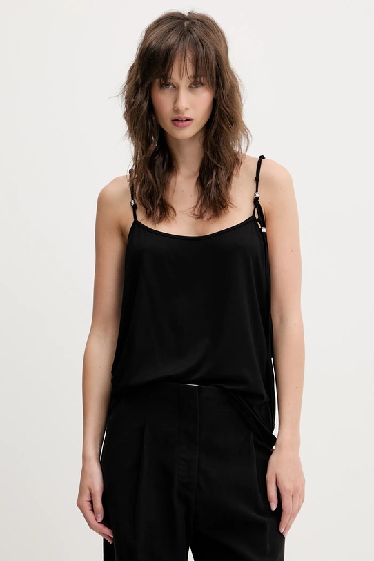 Bimba Y Lola top z elastanem czarny 251BR7417.10000