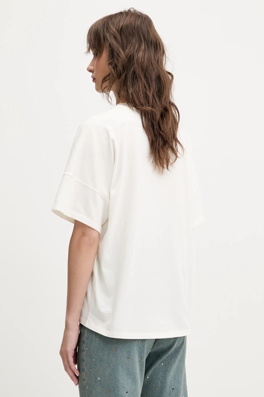 Oblečení Bavlněné tričko Bimba Y Lola 251BR7418.10070 béžová