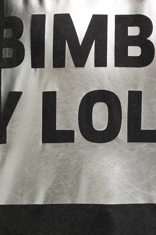Bavlněné tričko Bimba Y Lola šedá 251BR7434.10035