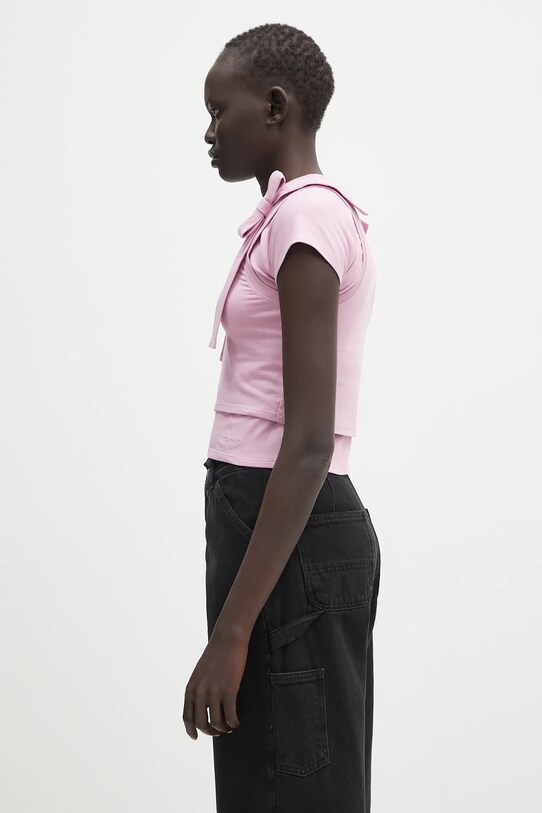 Tričko AMBUSH Layered Ribbon Baby T-Shirt 12115401 fialová SS25