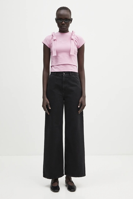 Tričko AMBUSH Layered Ribbon Baby T-Shirt 12115401 fialová