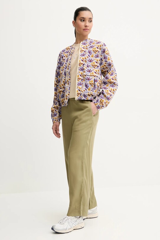 Picture maglietta con aggiunta di lino Hampy WTS0570 beige SS25