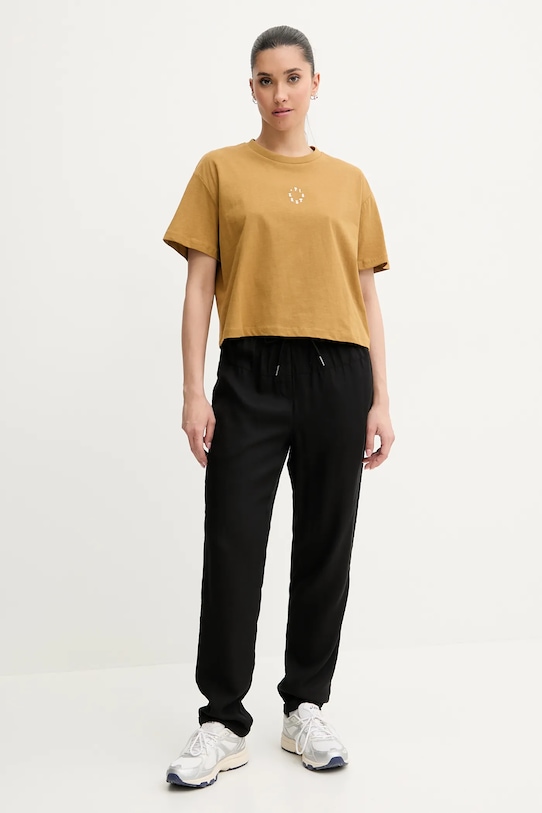 Picture tricou din amestec de in Hampy WTS0570 verde SS25