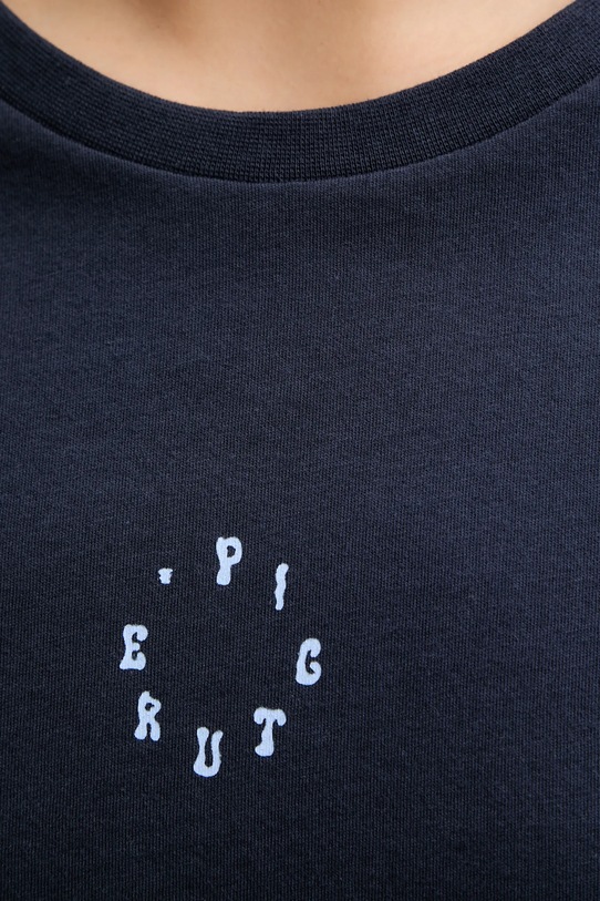 Picture tricou din bumbac Virel WTS0575 bleumarin