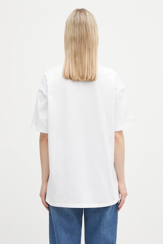 Clothing A Bathing Ape cotton t-shirt Crystal Ape Head Oversized 1L30209008 white