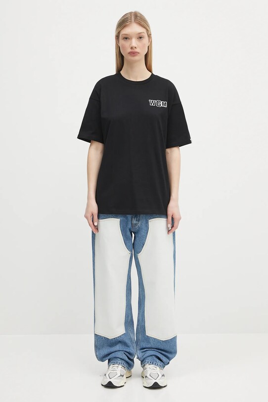 Бавовняна футболка A Bathing Ape Big Shark Oversized 1L30209009 чорний