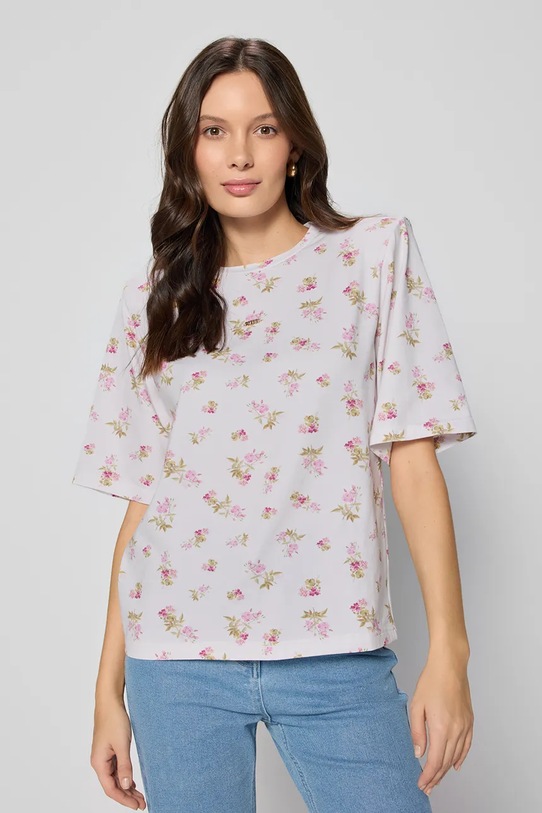 Bizuu pamut póló MELISA KAROMI pamut bézs MELISA.KAROMI.KREM.SS25