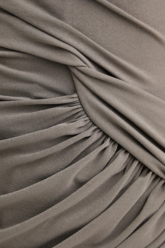 Блузка Rick Owens Lilies LI01E4107CVI коричневый