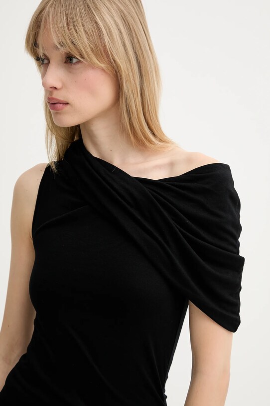 Блузка Rick Owens Lilies чорний LI01E4223RV