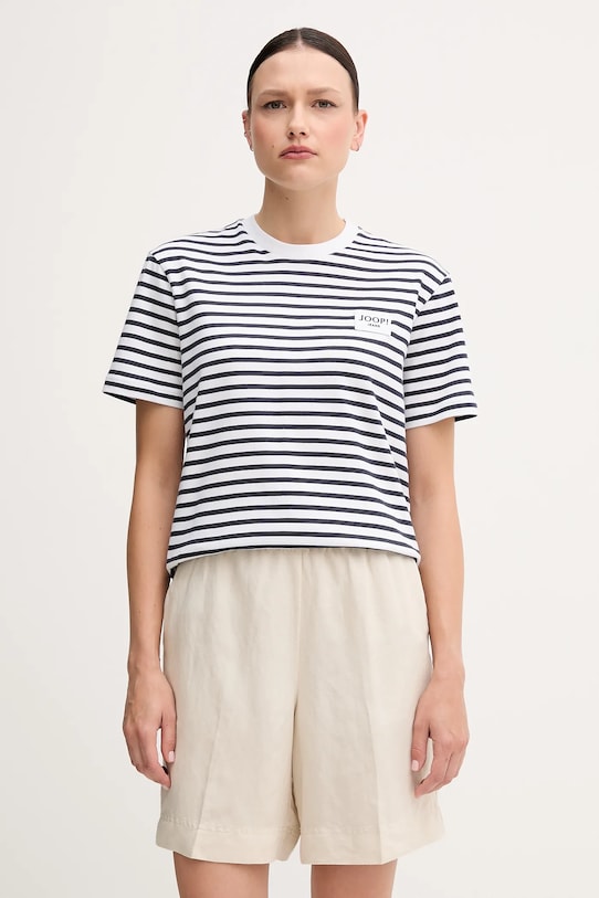 Bavlnené tričko Joop! regular tmavomodrá 30046131