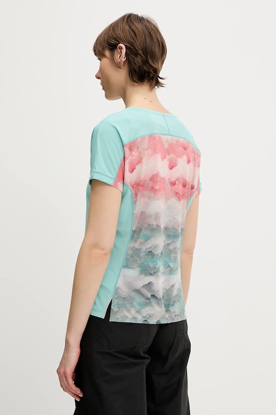 Odzież Rossignol t-shirt SAPA RLNWY09 turkusowy