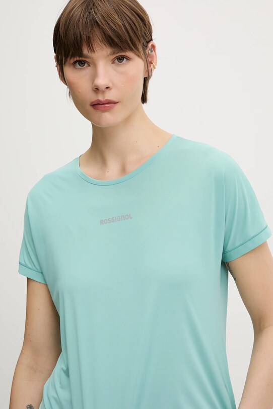Kratka majica Rossignol SAPA turkizna RLNWY09