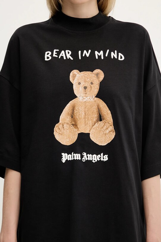 Palm Angels cotton t-shirt B Bear In Mind Loose black PWAA017S25JER0051060