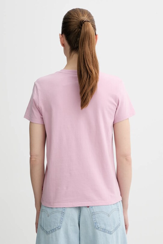 Odzież Levi's t-shirt bawełniany THE PERFECT TEE 17369.3006 różowy
