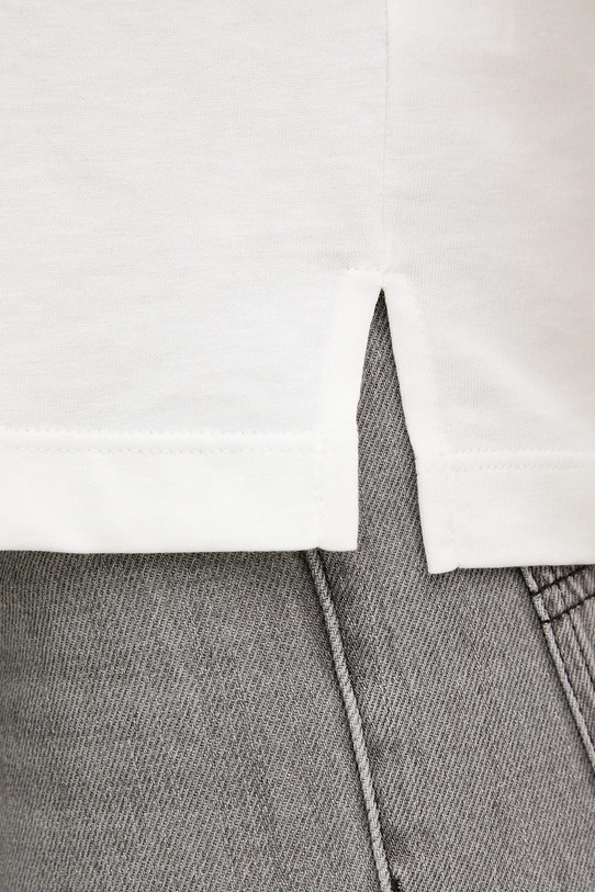 Sisley tricou din bumbac 36W9L400N alb