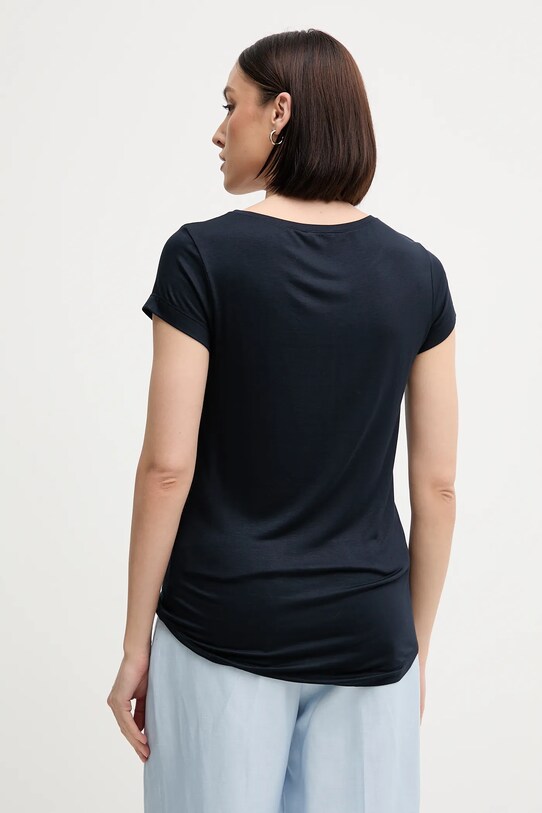 Ruházat Sisley t-shirt 3Z12L107O sötétkék
