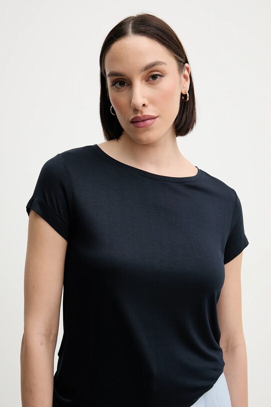 Sisley t-shirt sötétkék 3Z12L107O
