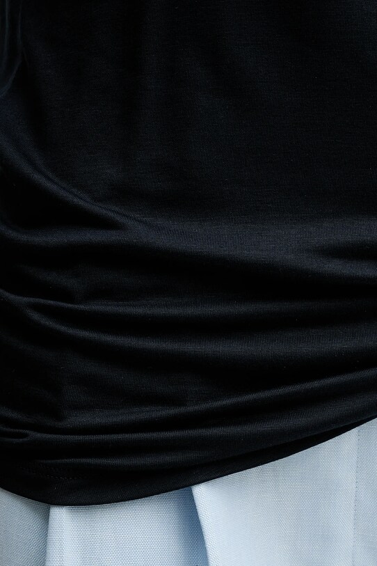 Sisley t-shirt 3Z12L107O sötétkék